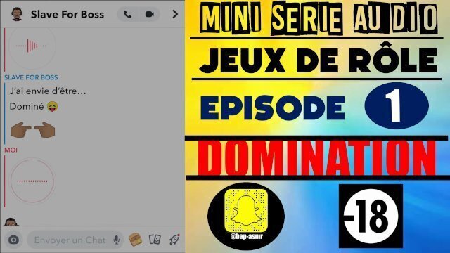 Jeux Rôle Extrême Conversation Snap Domination Audio Français