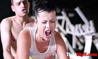 Perfect Personal Training For A MILF - Nadia White