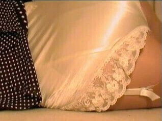 Polka Dress Satin Teddi