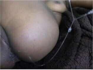 ebony rubbing orgasm