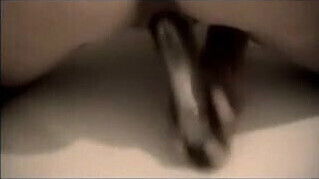 gf using her dildo and getting a creampie