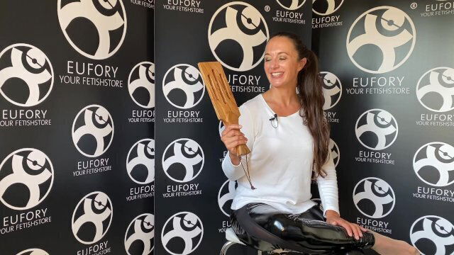 BDSM: spanking, wooden paddle stuff like that!