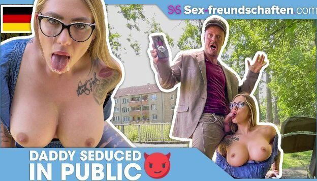 FATHER fucks woman FOREST EDGE: BLOW (Public, German) SEX-FREUNDSCHAFTEN