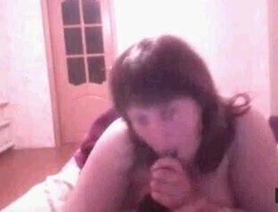 Galina blows brushing hair