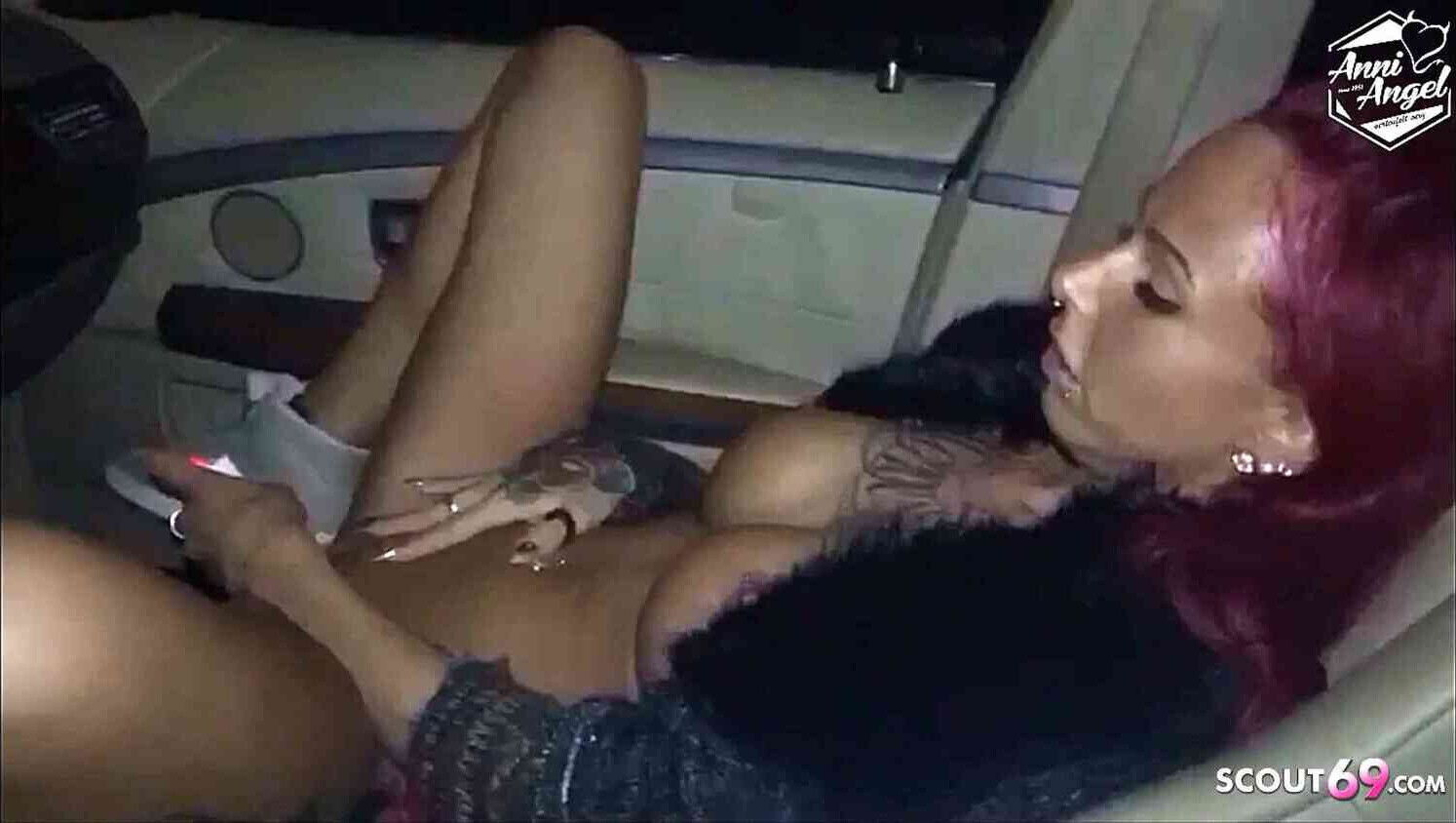 German Teen uses Clit Vibrator have orgasm