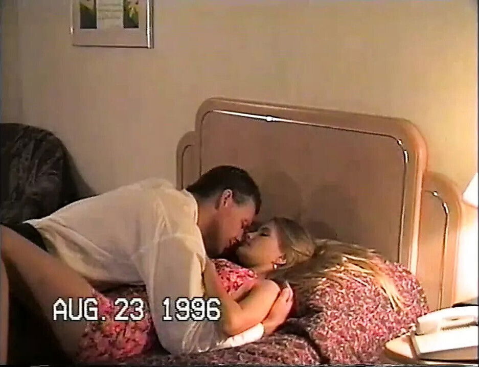 sexy blond girl with boobs used hotel