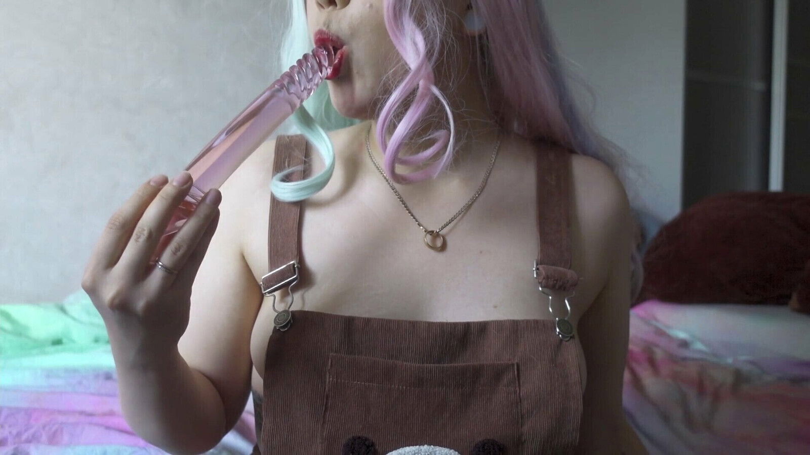 Blowjob Caramel Glass Dick Furiyssh