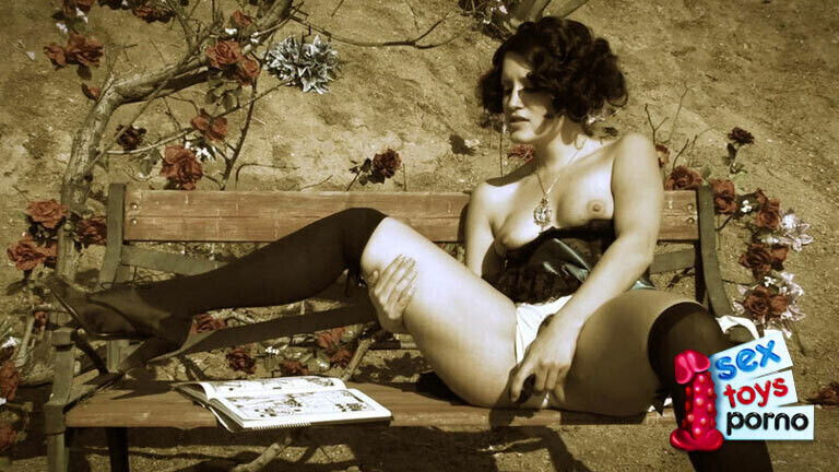 Bohemian Sunny Lane Park Lane Bench Masturbating