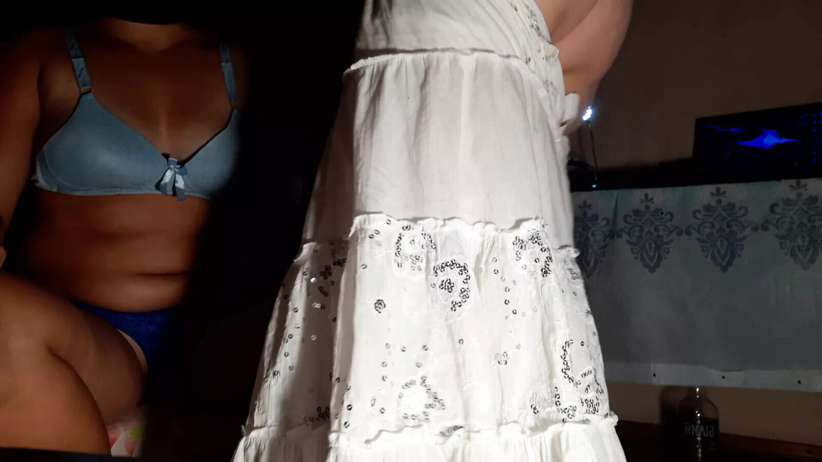 with neighbor after long separation