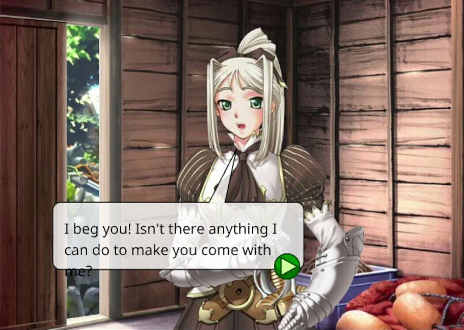 Fucking female knight. mouth