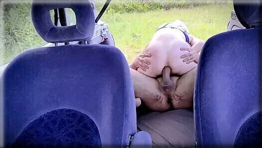 OUTDOOR PUBLIC WITH BLONDE