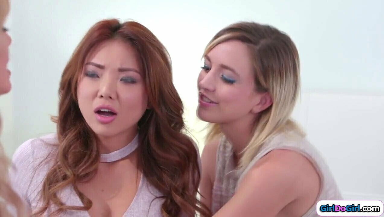 Asian shared busty stepmom small stepdaughter