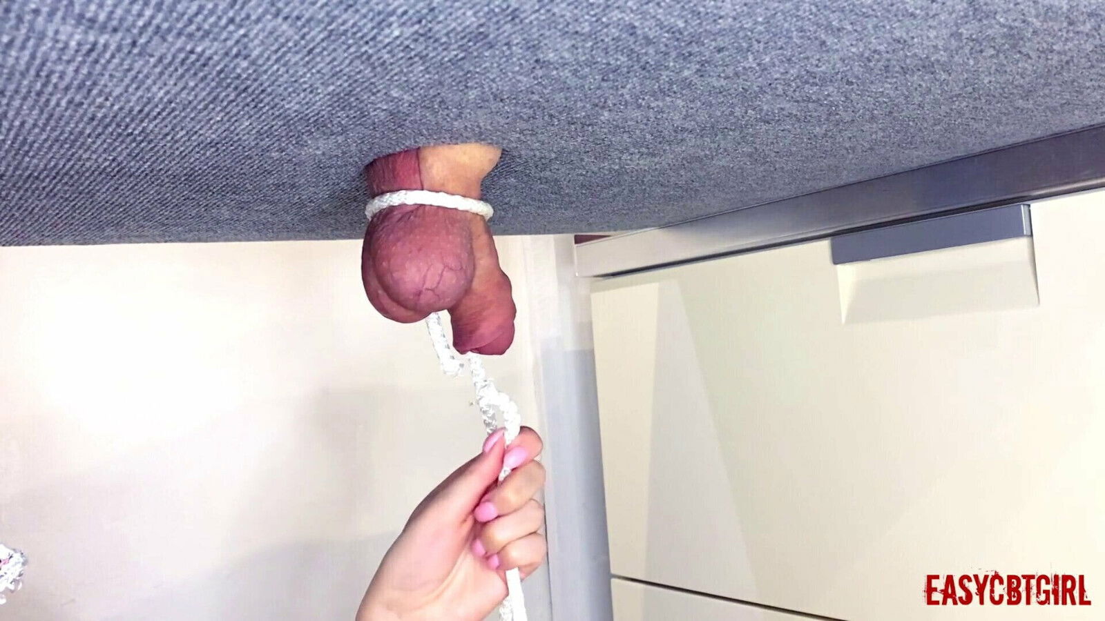 Mistress Ties With Balls Milking Board