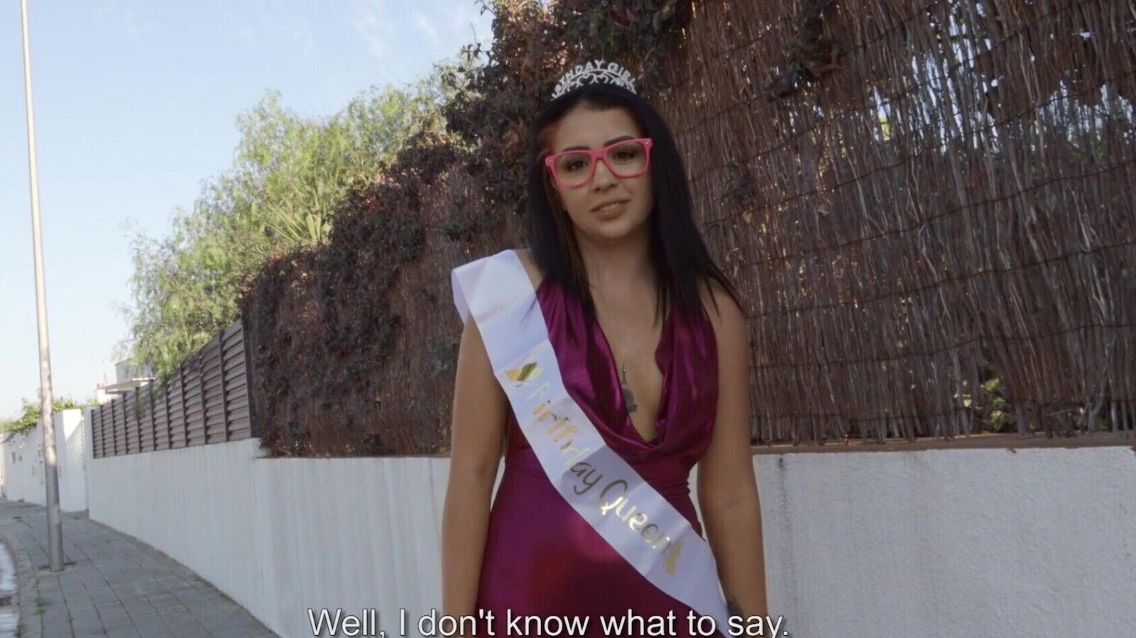 Outdoor dicking street doggy style with Kitty Love