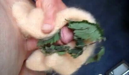Stinging nettle and mohair masturbation