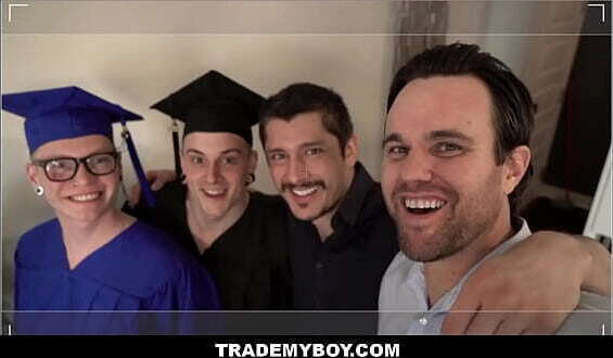 Twink Stepson'_s Swap Orgy With Stepdad'_s Graduation Night Harvey Sid, Rocky Vallarta, Marco Bianchi