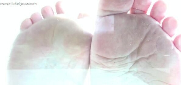 Feet glass table footfetish footworship