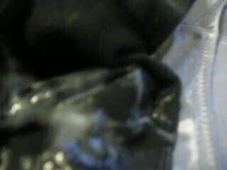 Miss C - her used panties take my cum -02