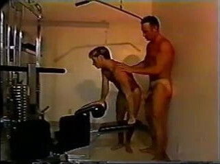 Dallas and Daryl in the gym