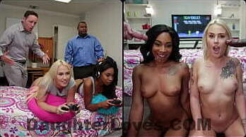 Layla Love, Lala Ivey In Bet On Daught Pussy