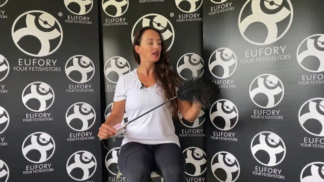 BDSM: Pleasure Pain with Feather stick!