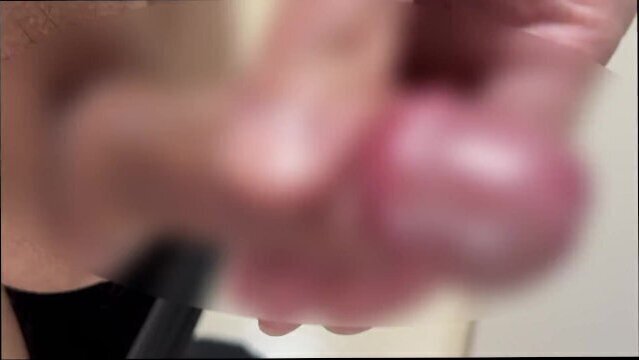 【Every Morning Dripping】Sticky Dick Masturbation