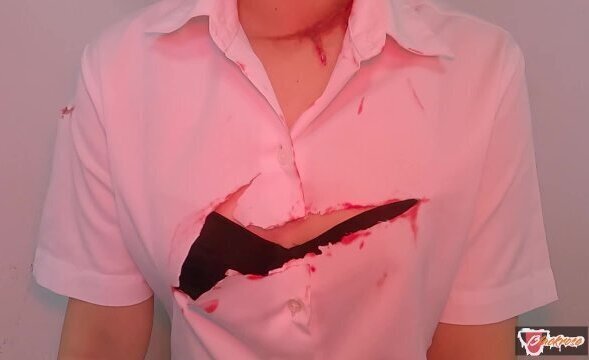 2021 Halloween AsianThai Zombie girl Fucking Creampie แตกในผีนักศึกษาไทย