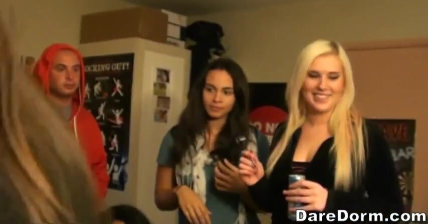 Thumbs Student Dare Dorm real amateurs