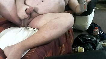 long long edging session with cummy end