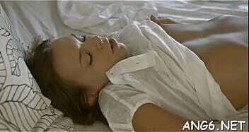 Enchanting brunette Candy C gets treated good