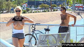 big boobs teen outdoor