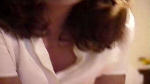 wife makes student lose virginity, shows hairy pussy before fucking