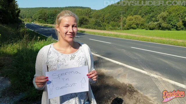 Achtung! habe Sperma Gesicht DADDYS LUDER