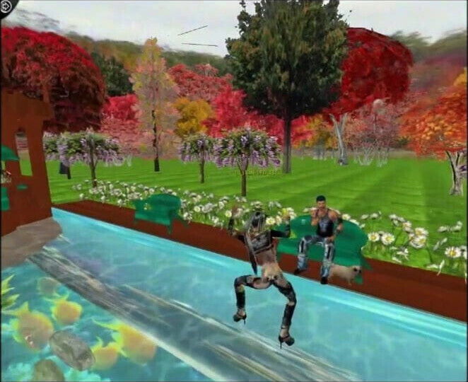 I DANCE FOR A GOOD FRIEND IN THE DREAM GARDEN