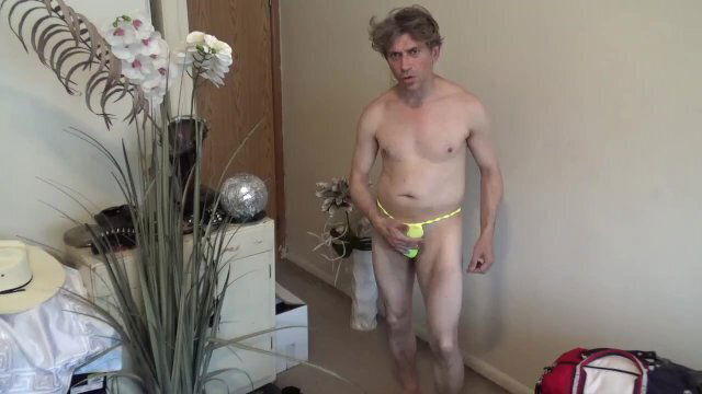 Male Goes Underwear Shopping Watch Strip!