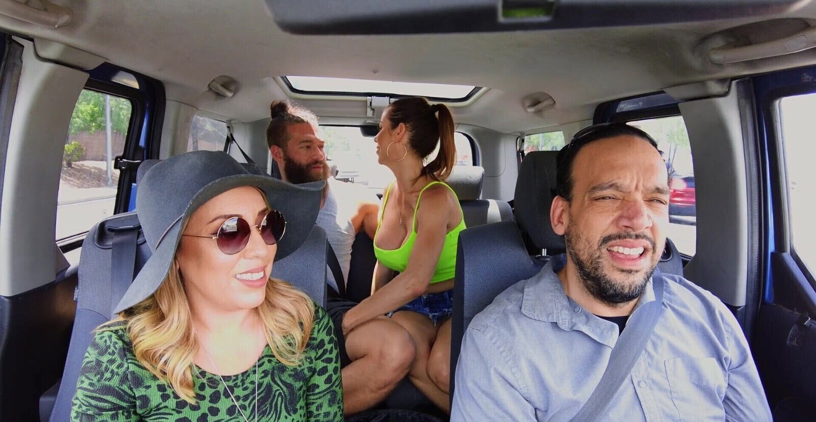 Fucking sofa doggy style position with Alexis Fawx