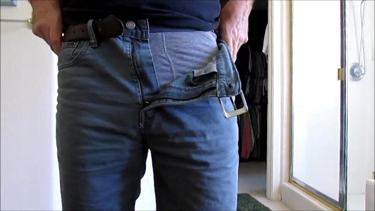 Slapping my thick cock