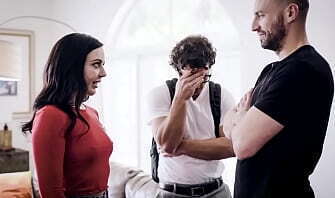 Cheating Girlfriend Whitney Wright Gets DPed By Boyfriends Dad &amp_ BF - Full Movie On FreeTaboo.Net