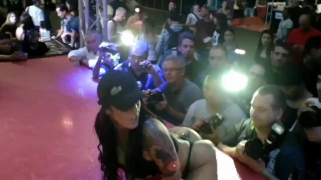 show spanish tatoo boobs yemaya gonzalez barcelona