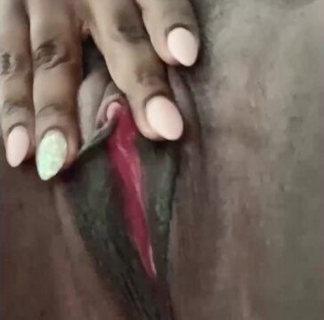 Black Girl Pussy Rubbing Blue Lace