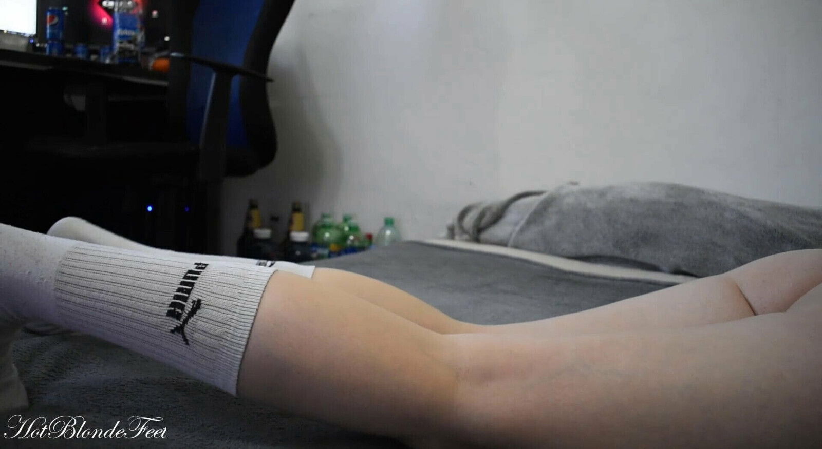 Sexy Legs Long Socks Miley Grey