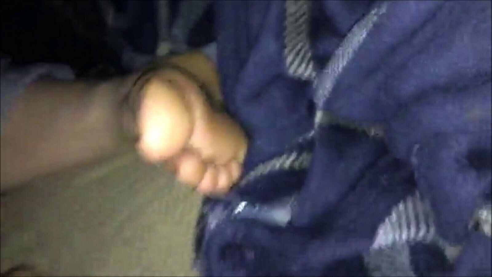 Fucking Sleeping Wife Cumming Toes