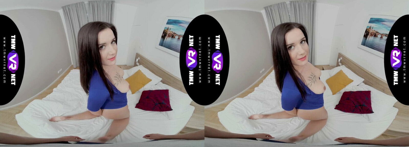 TmwVRnet Little Eliss Cutie rides dick after shopping