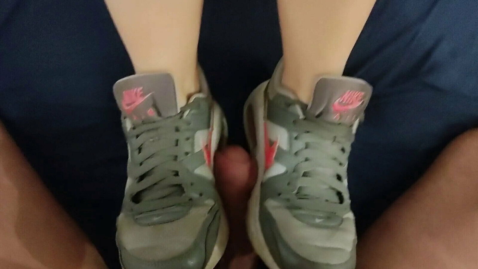 Cumshot wife's Nike Sneaker