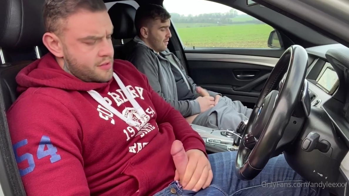 Friend Jerkoff Session Interrupted With Andy