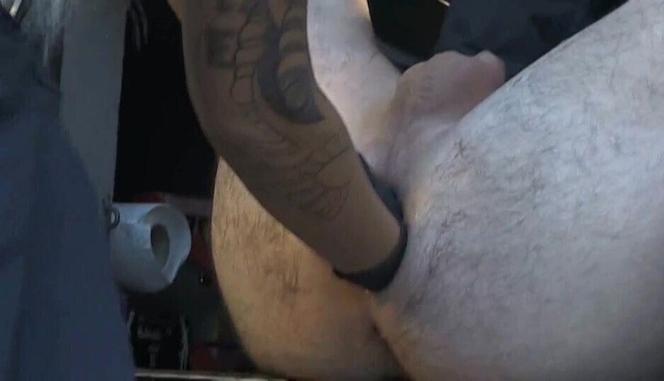 German strapon police fuck