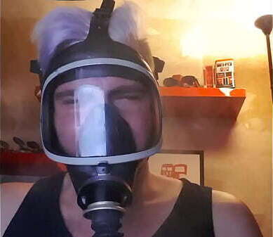 Denimfaggot Breathing Through Burning Cuban Filter