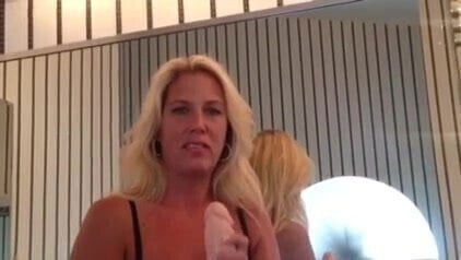 Wife dabbles first clip member