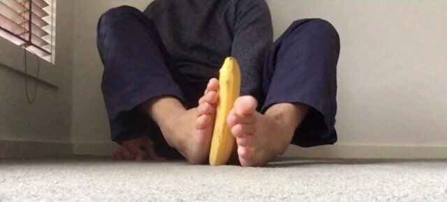 have Banana Banana Footjob Manlyfoot will bananas this video