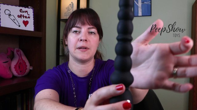 Review Evolved Magic Stick Beaded Vibrator with Motors Butt Plug Toy, From Peepshow Toys